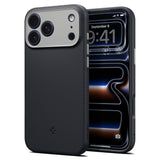 Husă pentru iPhone 17 Pro Max / iPhone 18 Pro Max, Spigen Caseology Nano Pop MagSafe, Neagră