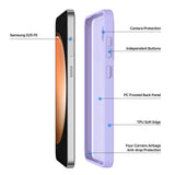 Husă pentru Samsung Galaxy S25 FE / S26 FE, Dux Ducis Yind MagSafe, Mov deschis