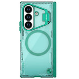 Husă pentru Samsung Galaxy Z Fold7, Nillkin Iceblade Prop Magnetic, cu decupaj cameră, Verde