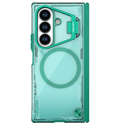 Husă pentru Samsung Galaxy Z Fold7, Nillkin Iceblade Prop Magnetic, cu decupaj cameră, Verde