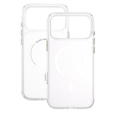 Husă pentru iPhone 17 Pro Max / iPhone 18 Pro Max, Blueo Crystal+ Anti-Drop MagSafe, Transparentă