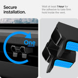 Odorizant Auto Spigen ACP10164, 2 Pack, pentru Tesla Model 3 Highland / Model Y Juniper, cu Adeziv, Negru