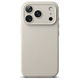Husă pentru iPhone 18 Pro, Ringke Silicone MagSafe, Crem