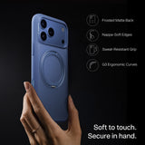 Husă pentru iPhone 17 Pro / iPhone 18 Pro, Torras Ostand O1 Guardian, Albastră