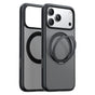 Husă pentru iPhone 17 Pro / iPhone 18 Pro, Torras Ostand O1 Guardian, Neagră
