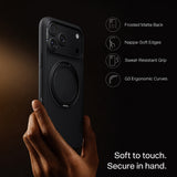 Husă pentru iPhone 17 Pro / iPhone 18 Pro, Torras Ostand O1 Guardian, Neagră