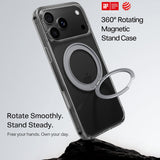 Husă pentru iPhone 17 Pro Max / iPhone 18 Pro Max, Torras Ostand O1 Guardian, Transparentă