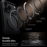 Husă pentru iPhone 17 Pro Max / iPhone 18 Pro Max, Torras Ostand O1 Guardian, Neagră
