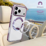 Husă pentru iPhone 17 Pro / iPhone 18 Pro, Torras Ostand O3 Light, Mov