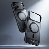 Husă pentru iPhone 17 Pro / iPhone 18 Pro, Torras Ostand L1 Guardian, Neagră