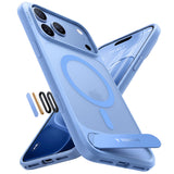 Husă pentru iPhone 17 Pro / iPhone 18 Pro, Torras Ostand L1 Guardian, Albastră
