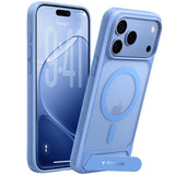 Husă pentru iPhone 17 Pro / iPhone 18 Pro, Torras Ostand L1 Guardian, Albastră