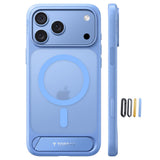 Husă pentru iPhone 17 Pro Max / iPhone 18 Pro Max, Torras Ostand L1 Guardian, Albastră