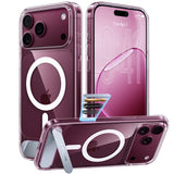 Husă pentru iPhone 17 Pro Max / iPhone 18 Pro Max, Torras Ostand L1 Guardian, Transparentă