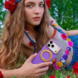 Husă pentru iPhone 17 Pro / iPhone 18 Pro, Torras Ostand O3 Hue, Mov