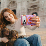Husă pentru iPhone 17 Pro Max / iPhone 18 Pro Max, Torras Ostand O3 Hue, Mov