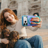 Husă pentru iPhone 17 Pro / iPhone 18 Pro, Torras Ostand O3 Hue, Albastră