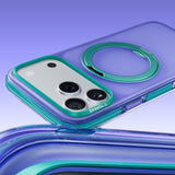 Husă pentru iPhone 17 Pro / iPhone 18 Pro, Torras Ostand O3 Hue, Albastră