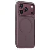 Husă pentru iPhone 17 Pro / iPhone 18 Pro, Blueo APE Anti-Drop MagSafe Series, Bordo