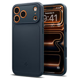 Husă pentru iPhone 17 Pro Max / iPhone 18 Pro Max, Spigen Thin Fit MagSafe, Albastră închis