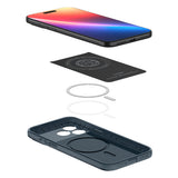 Husă pentru iPhone 17 Pro Max / iPhone 18 Pro Max, Spigen Thin Fit MagSafe, Albastră închis