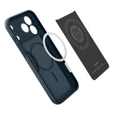 Husă pentru iPhone 17 Pro Max / iPhone 18 Pro Max, Spigen Thin Fit MagSafe, Albastră închis