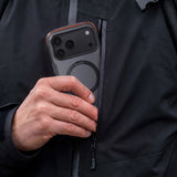 Husă pentru iPhone 17 Pro / iPhone 18 Pro, Torras Ostand Q3 Air Pro, Neagră