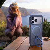 Husă pentru iPhone 17 Pro Max / iPhone 18 Pro Max, Torras Ostand Q3 Air Series, Bleumarin