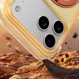 Husă pentru iPhone 17 Pro / iPhone 18 Pro, Torras Ostand O3 Air Gradient, Albastră-mov