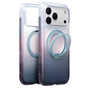 Husă pentru iPhone 17 Pro Max / iPhone 18 Pro Max, Torras Ostand O3 Air Gradient, Mov-portocaliu