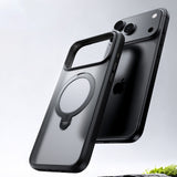 Husă pentru iPhone 17 Pro Max / iPhone 18 Pro Max, Torras Ostand Spin Series, Neagră