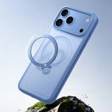Husă pentru iPhone 17 Pro Max / iPhone 18 Pro Max, Torras Ostand Spin Series, Albastră