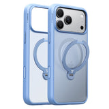 Husă pentru iPhone 17 Pro Max / iPhone 18 Pro Max, Torras Ostand Spin Series, Albastră