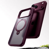 Husă pentru iPhone 17 Pro / iPhone 18 Pro, Torras Ostand Spin Series, Mov