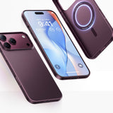 Husă pentru iPhone 17 Pro / iPhone 18 Pro, Torras OriginFit-Mag, Mov