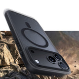 Husă pentru iPhone 17 Pro / iPhone 18 Pro, Torras Guardian Magnetic Series, Neagră