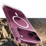 Husă pentru iPhone 17 Pro Max / iPhone 18 Pro Max, Torras Guardian Magnetic Series, Transparentă