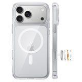 Husă pentru iPhone 17 Pro / iPhone 18 Pro, Torras Guardian Magnetic Series, Transparentă
