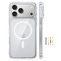 Husă pentru iPhone 17 Pro / iPhone 18 Pro, Torras Guardian Magnetic Series, Transparentă
