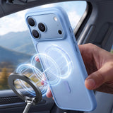 Husă pentru iPhone 17 Pro / iPhone 18 Pro, Torras Guardian Magnetic Series, Albastră