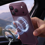 Husă pentru iPhone 17 Pro Max / iPhone 18 Pro Max, Torras Guardian Magnetic Series, Mov
