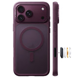 Husă pentru iPhone 17 Pro Max / iPhone 18 Pro Max, Torras Guardian Magnetic Series, Mov