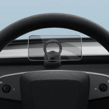 Suport auto pentru Tesla Model Y Juniper / Model 3 Highland, Spigen TAM100, MagSafe, reglabil, Negru
