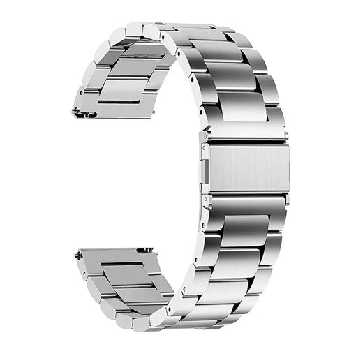 Curea pentru Withings ScanWatch 38mm, Techsuit Watchband 18mm (W010), argintiu
