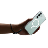 Husă pentru Samsung Galaxy S26 FE, Spigen Ultra Hybrid MagSafe, Albă transparentă