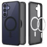 Husă pentru Samsung Galaxy S26 FE, Spigen Ultra Hybrid MagSafe, Neagră frost