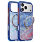 Husă pentru iPhone 17 Pro Max / iPhone 18 Pro Max, Torras Ostand Spin Air Football Series, Albastră