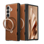 Husă pentru Samsung Galaxy Z Fold8 Ultra, Torras QPRO Leather Series, Maro