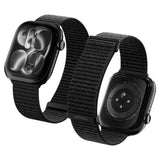 Curea smartwatch pentru Apple Watch 44mm/45mm/46mm/49mm, Spigen Band WBF01, Neagra