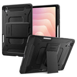 Husă pentru Samsung Galaxy Tab S12 Plus, Spigen Tough Armor Pro, Neagră